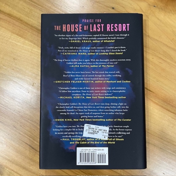 Novel // Hardcover // The House of Last Resort // Fiction // Thriller - Picture 2 of 3